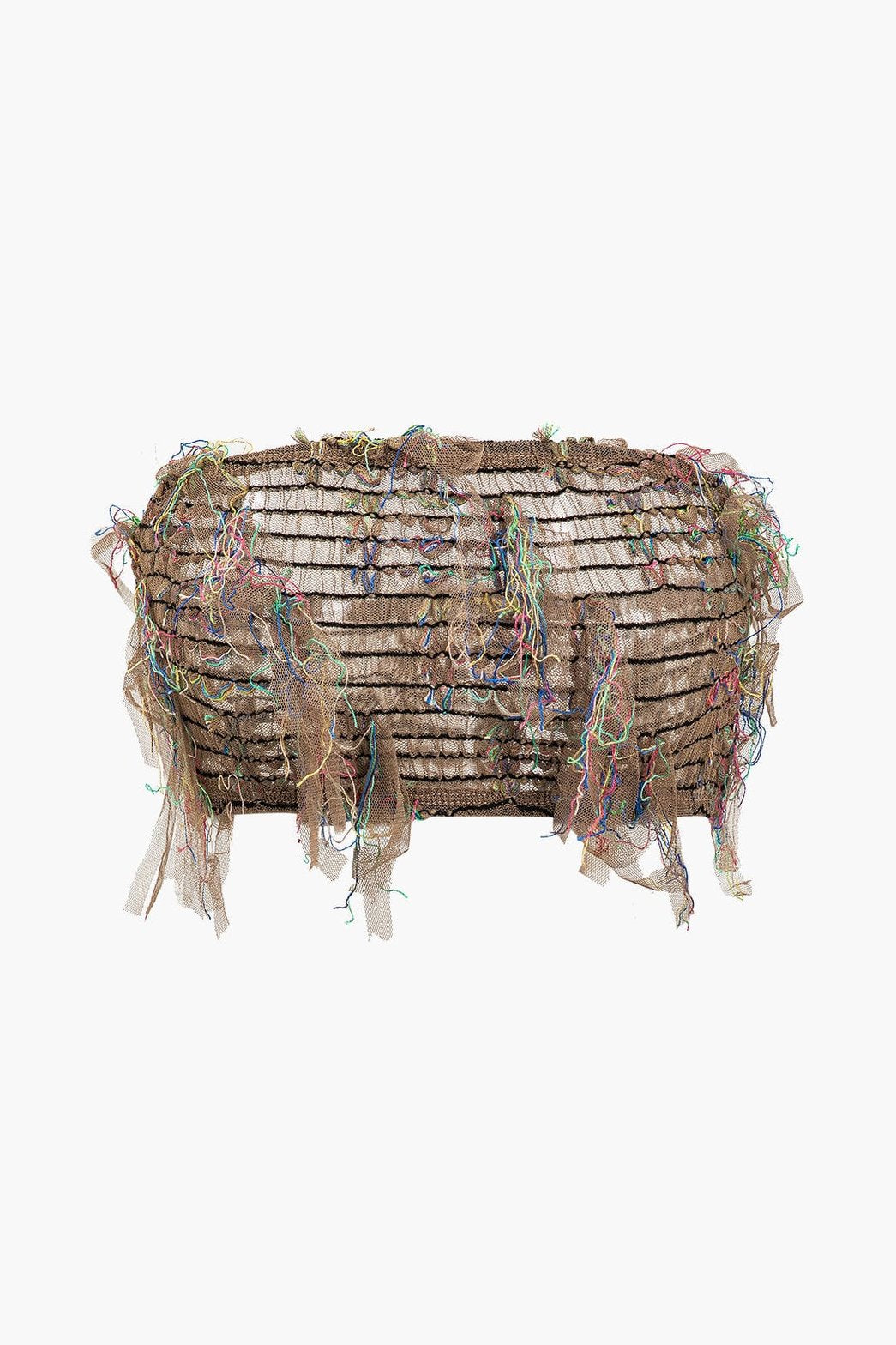 Ensemble bustier à franges vue de dos lune