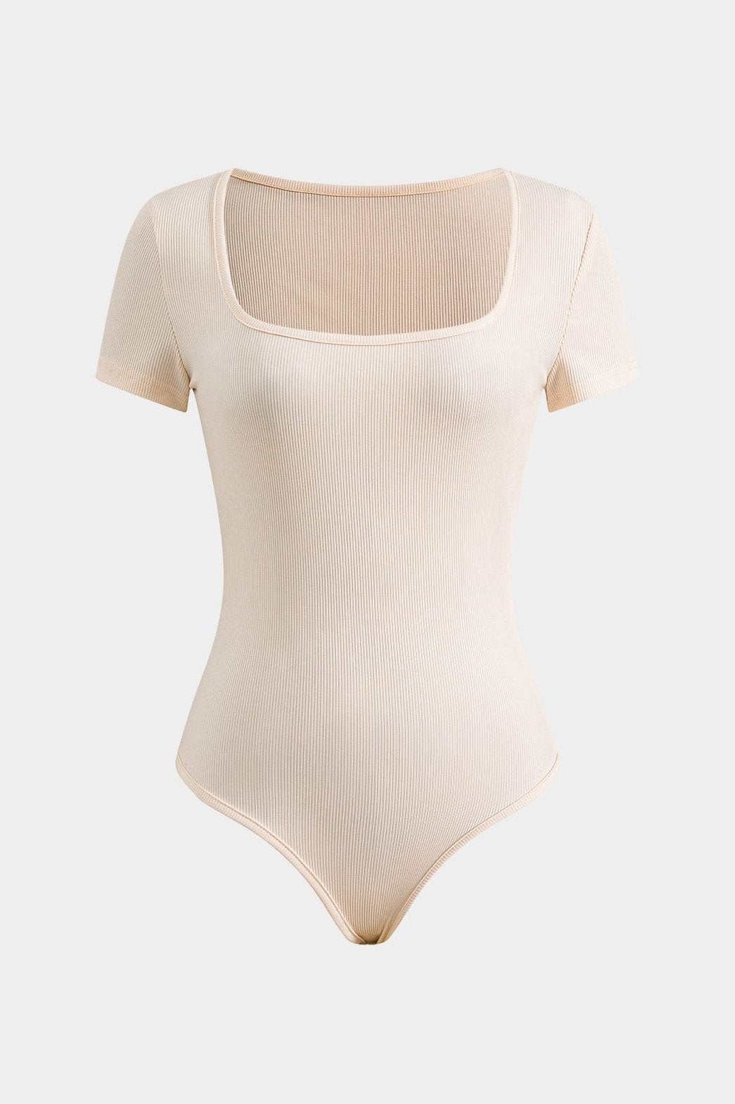 Ensemble bodysuit et pantalon large vue de dos serein