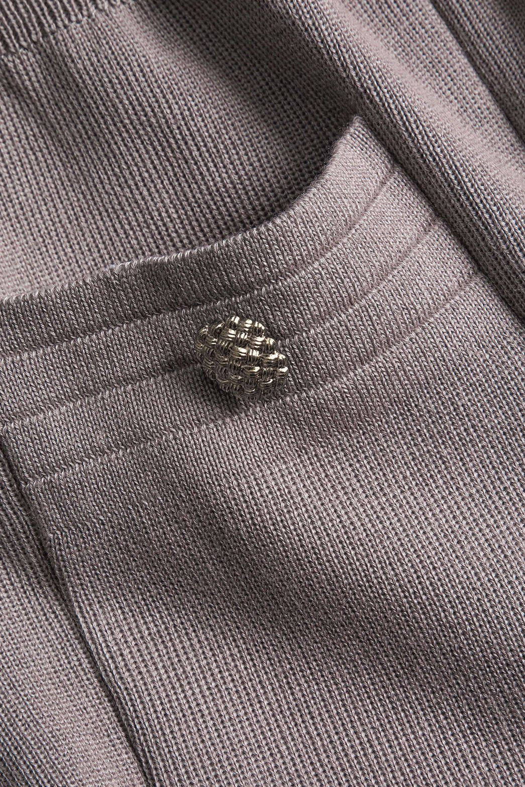 Vue pantalon large tricot confort vent