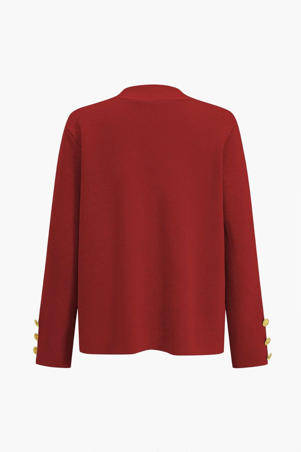 Ensemble Cardigan Tricot Boutons Dorés