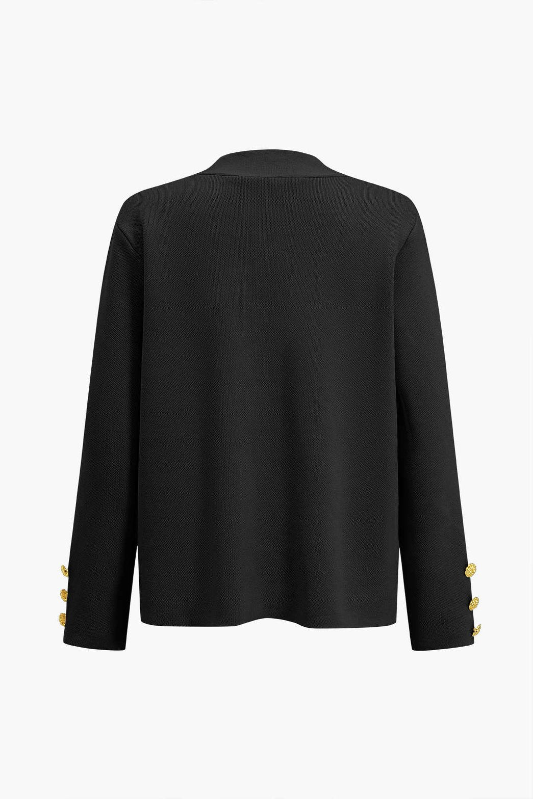 Ensemble Cardigan Tricot Boutons Dorés