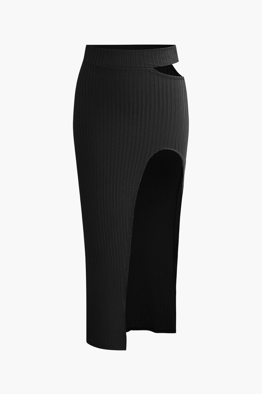 Ensemble asymétrique rose vue ensemble complet ambre