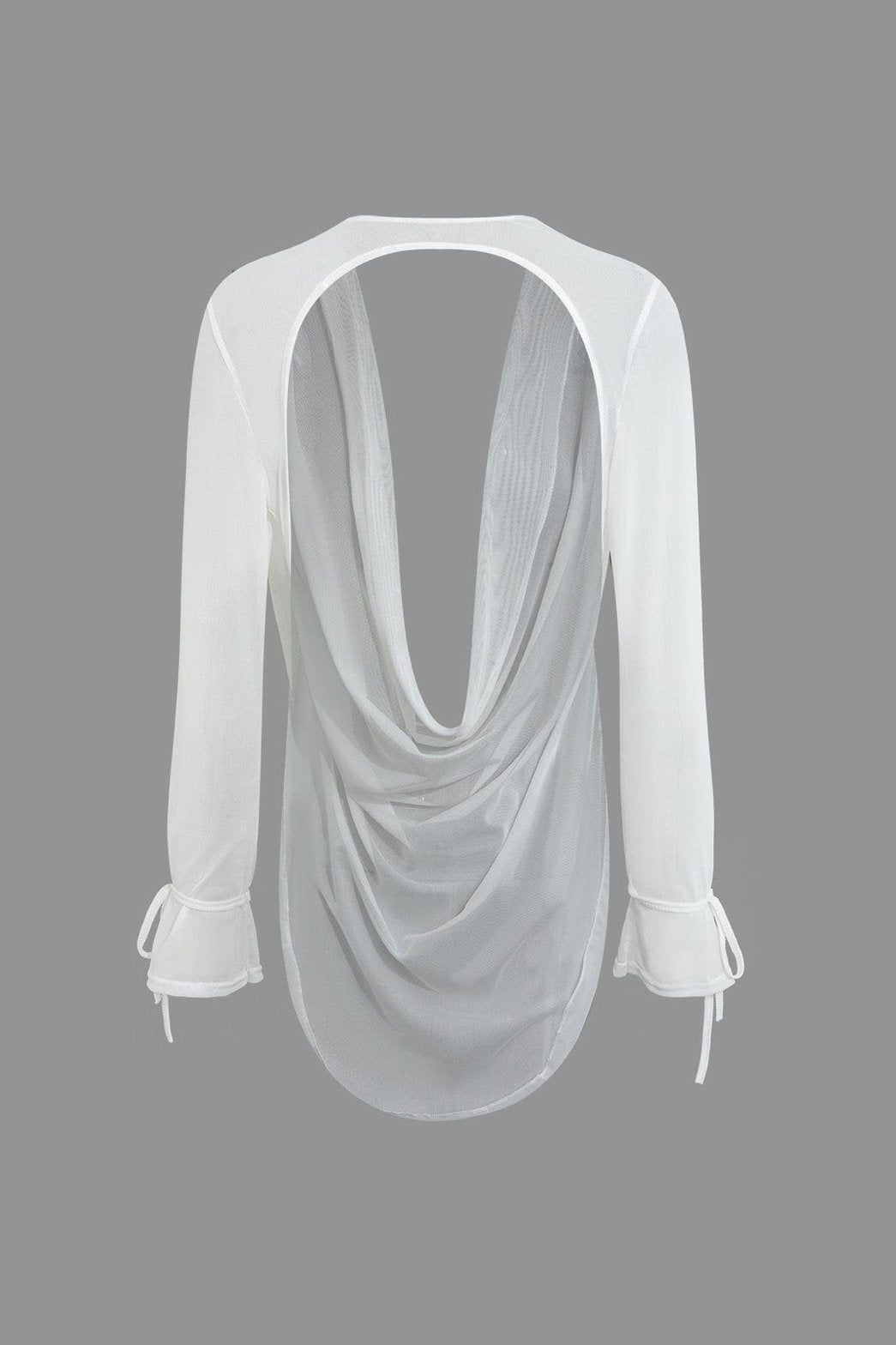 Ensemble Chic Col Drapé et Minijupe