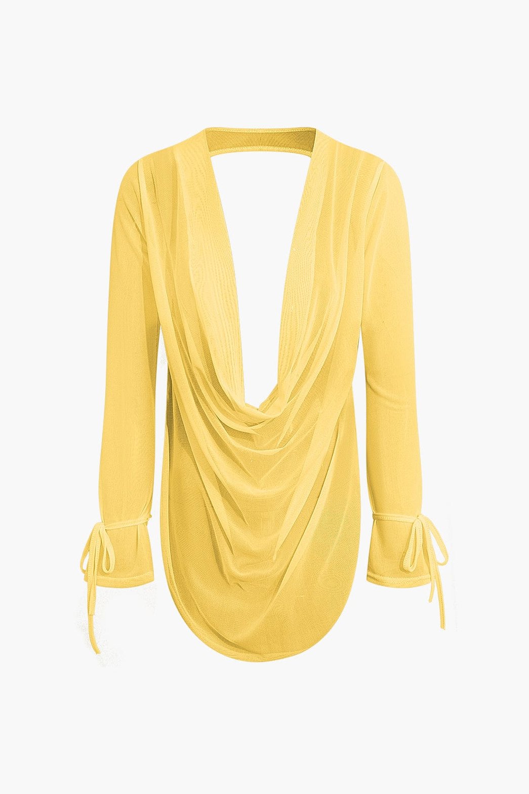 Ensemble Chic Col Drapé et Minijupe