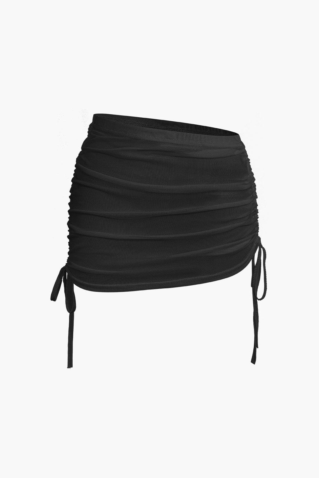 Ensemble Chic Col Drapé et Minijupe
