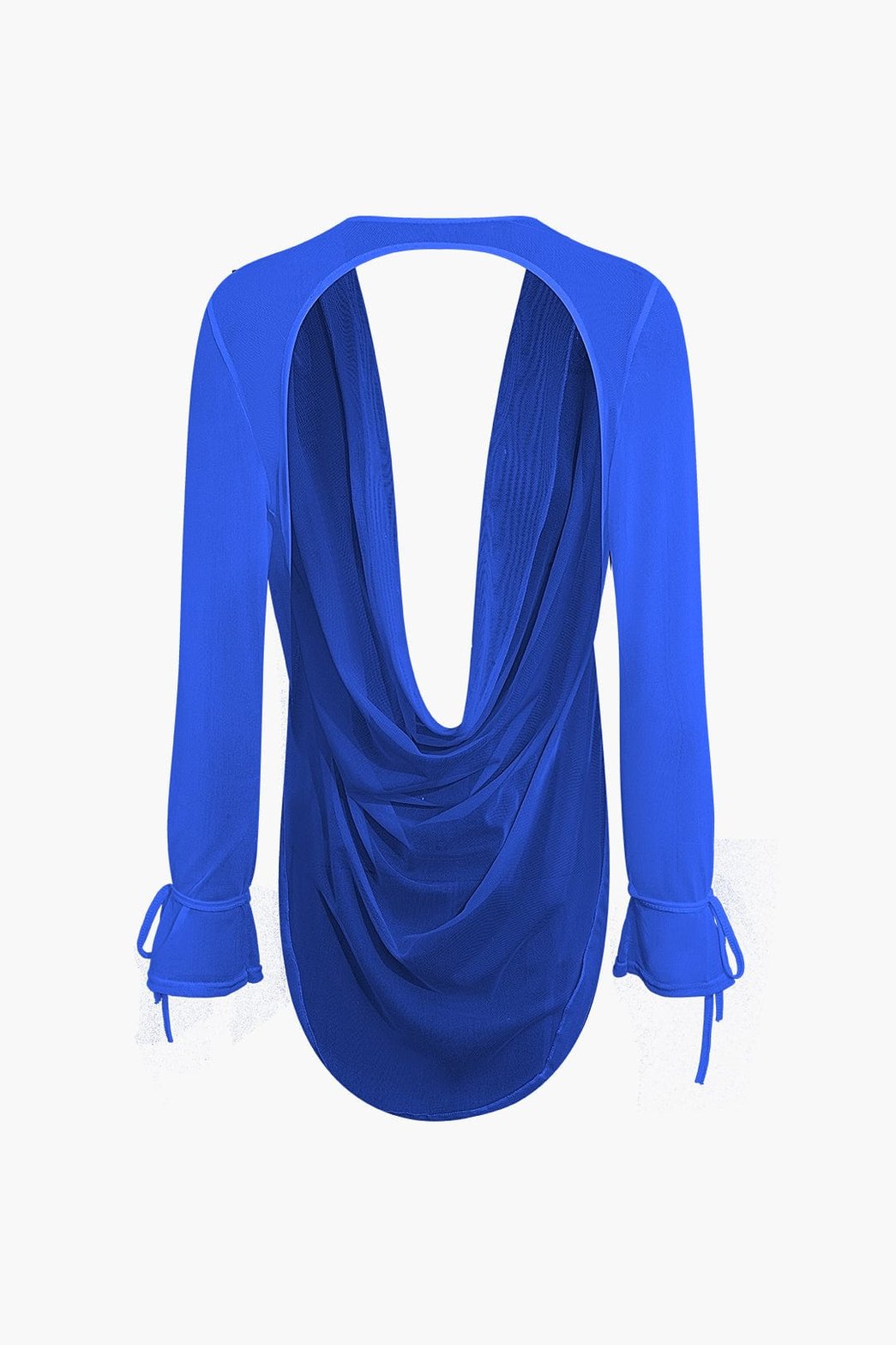Ensemble Chic Col Drapé et Minijupe