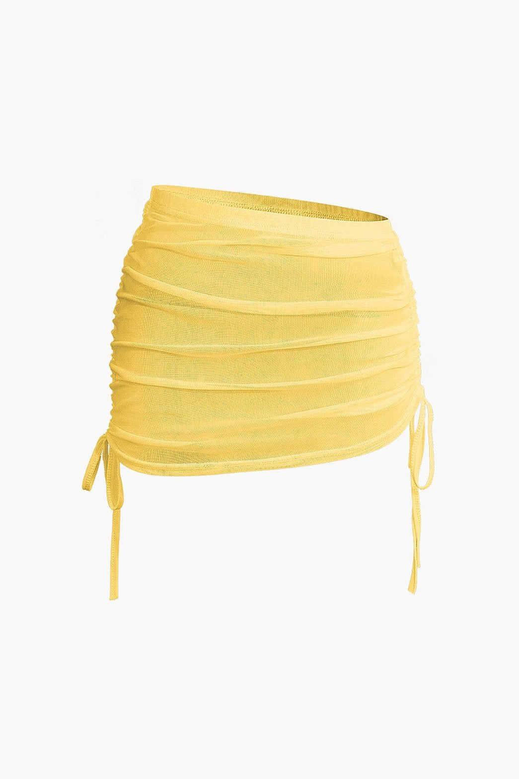 Ensemble Chic Col Drapé et Minijupe