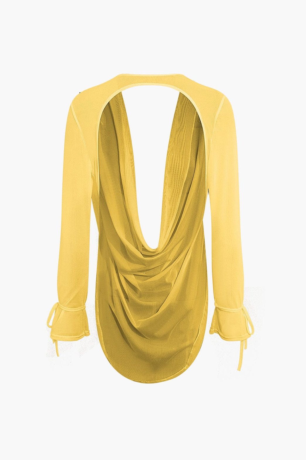 Ensemble Chic Col Drapé et Minijupe