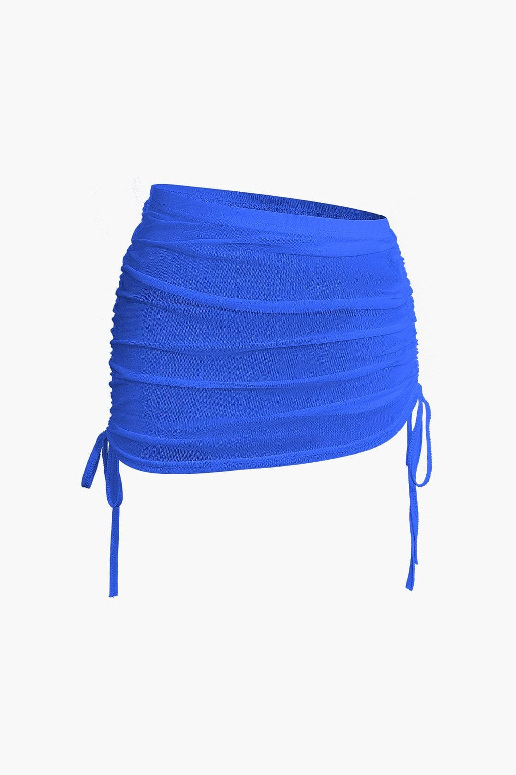 Ensemble Chic Col Drapé et Minijupe