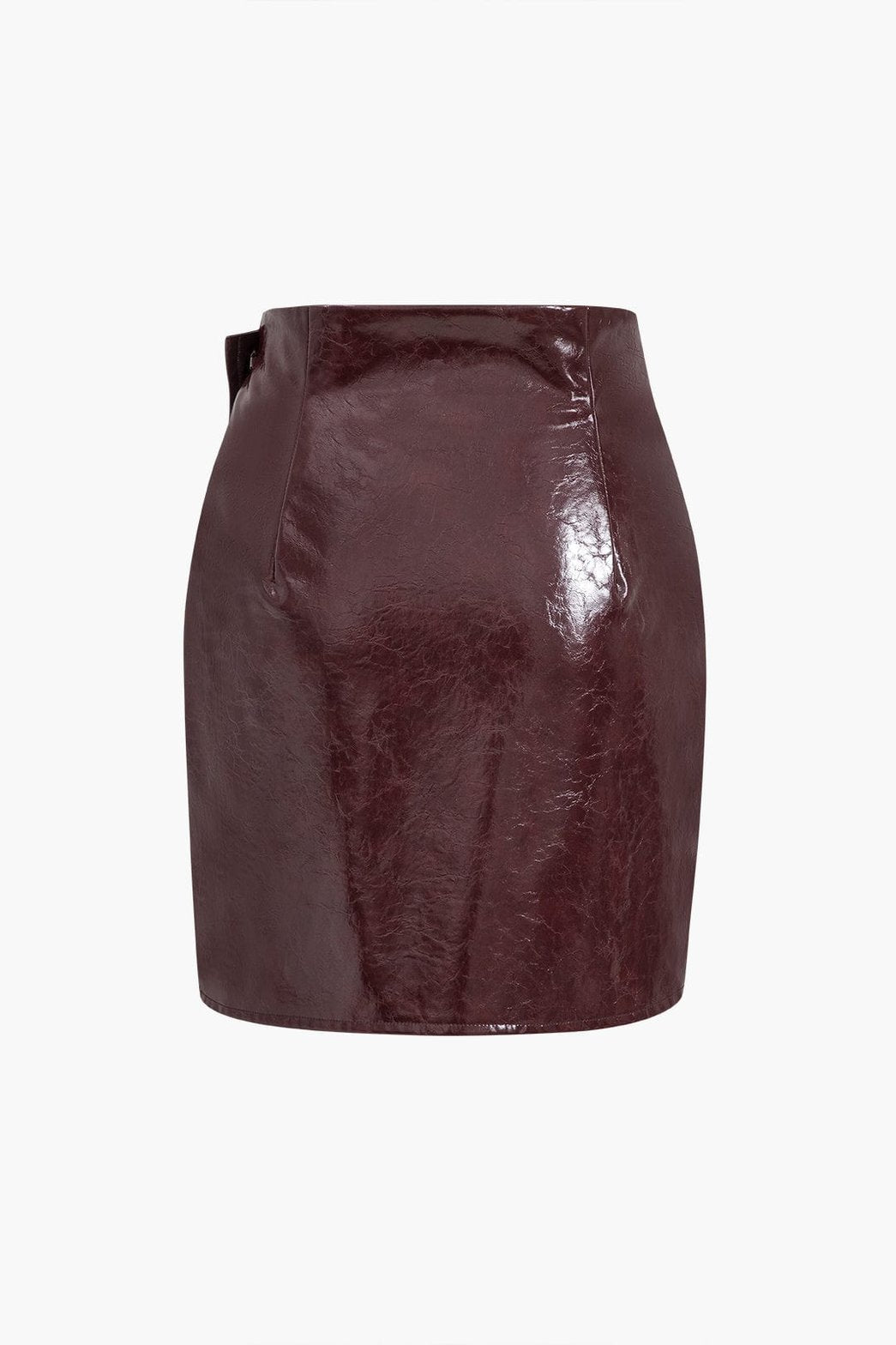 Vue détaillée ensemble cuir végétal grâce