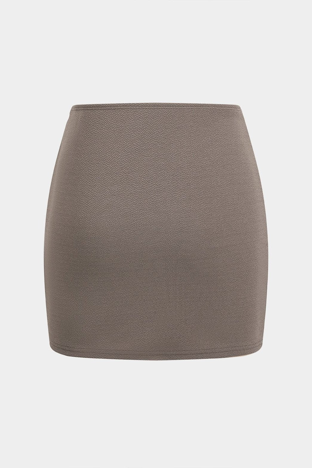 Détail couture ensemble coordonné gris précision
