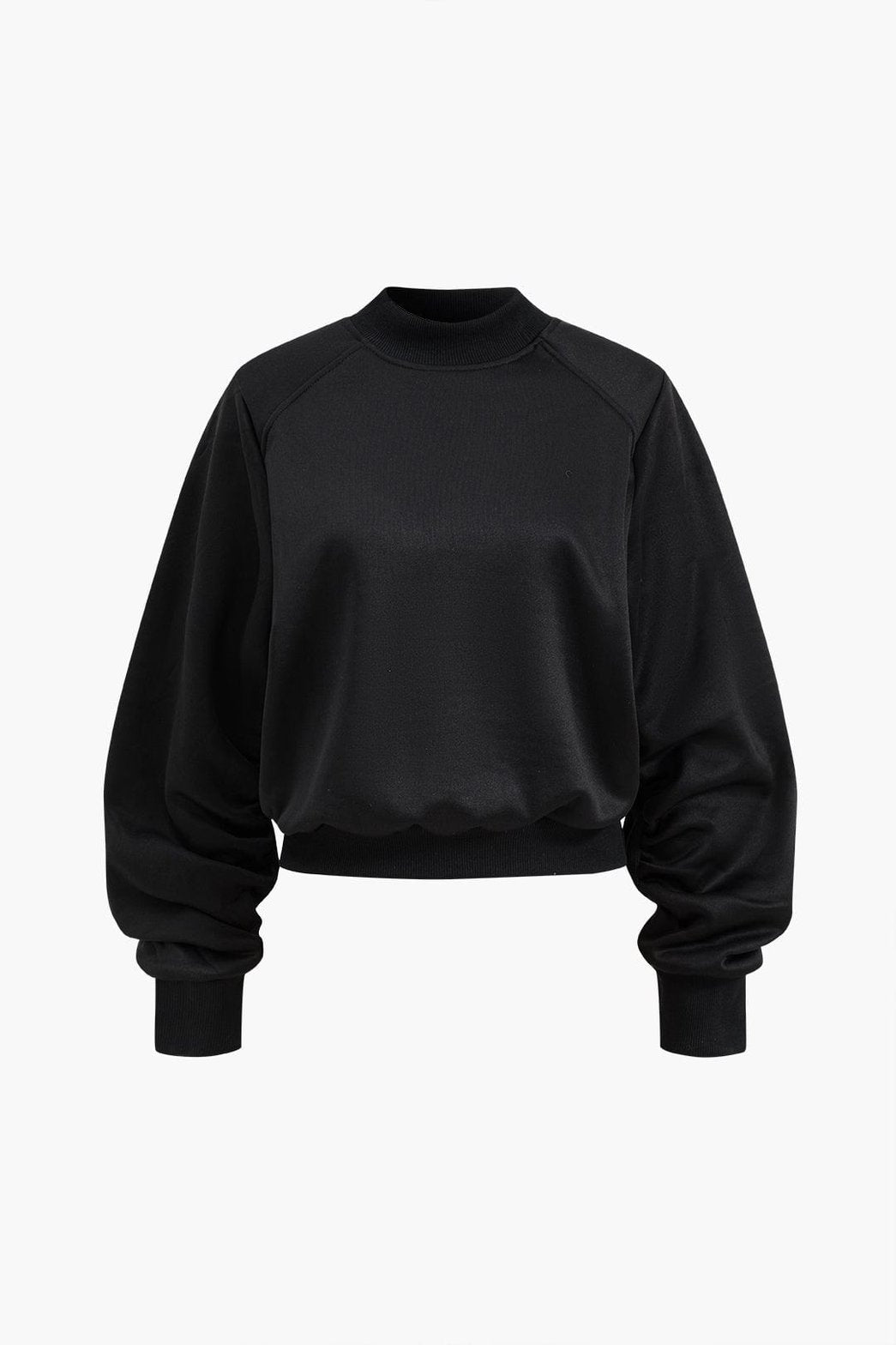 Top court et mini-jupe noirs douceur