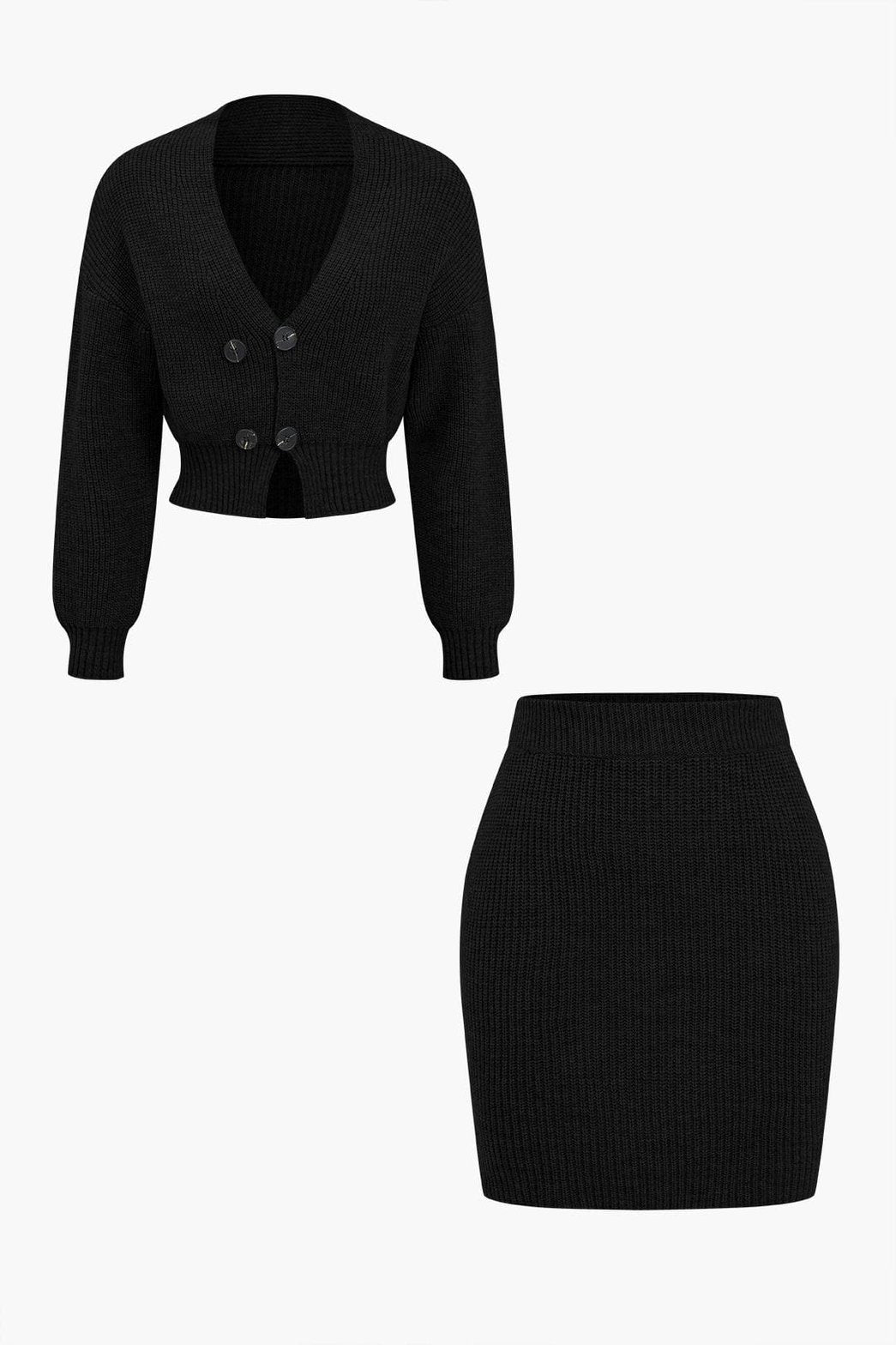 Tenue tricotée grise légèreté