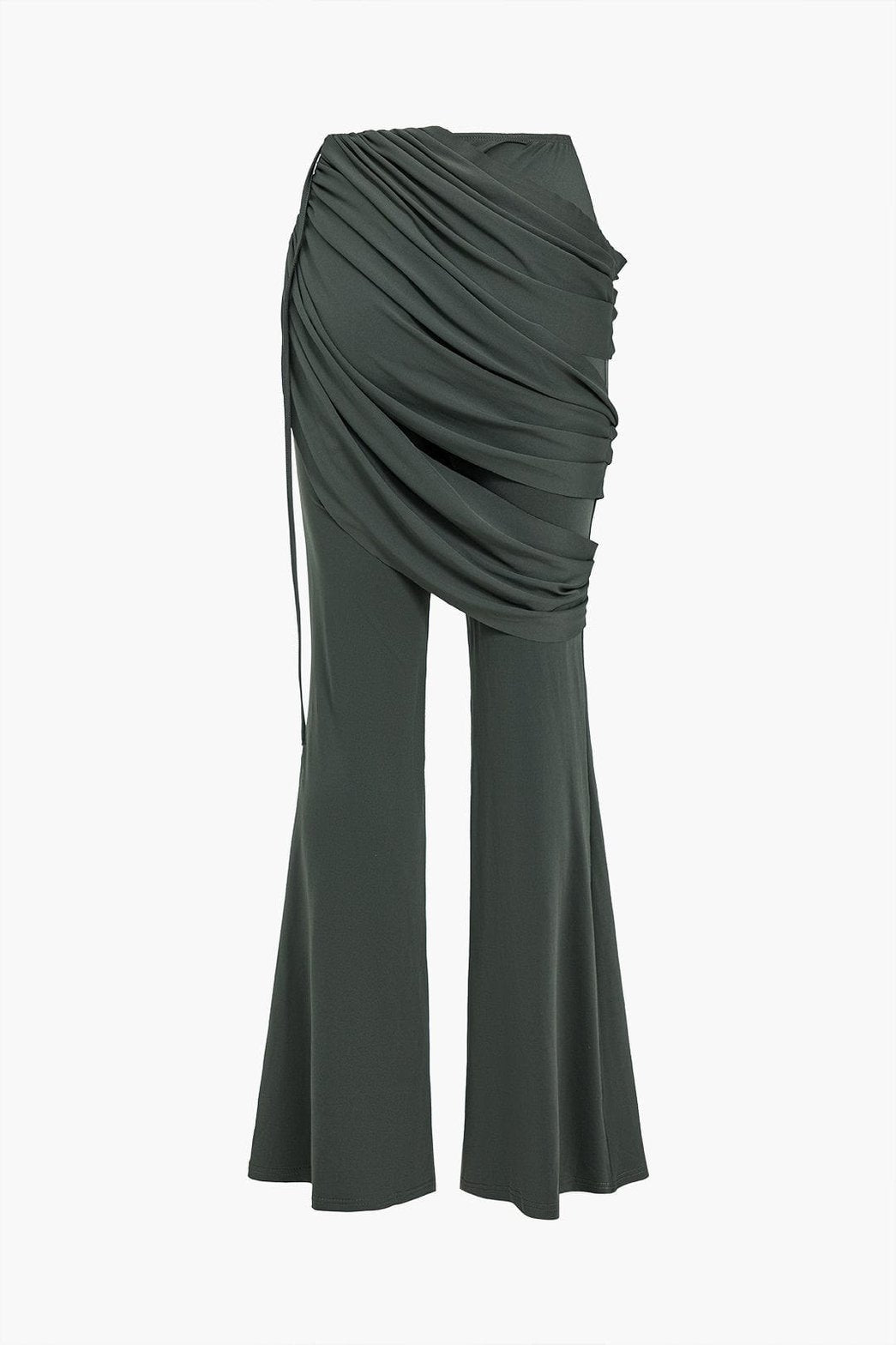 Ensemble chic noir drapé - danse