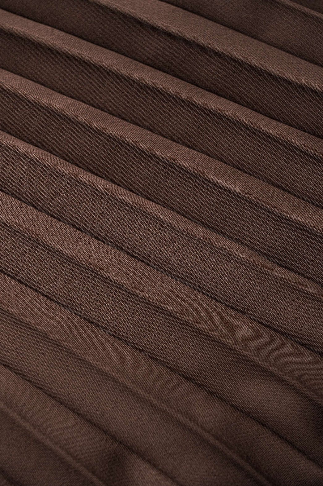 Ensemble veste et jupe marron raffinement