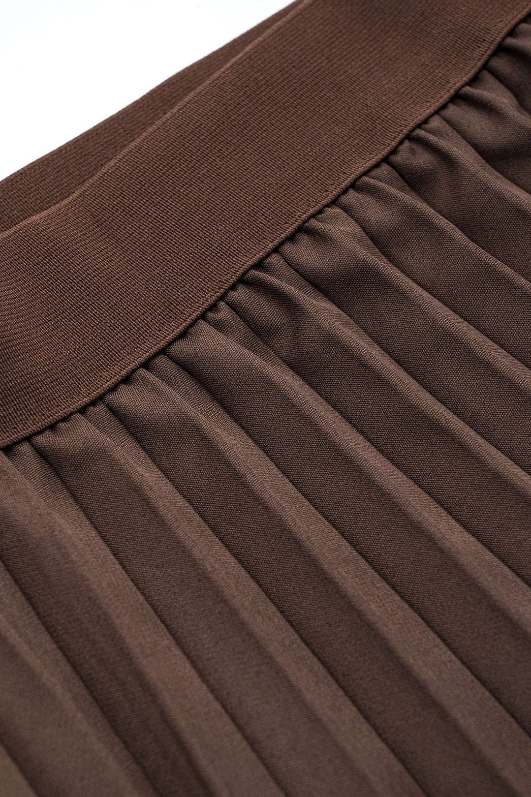 Ensemble ceinturé marron délicatesse