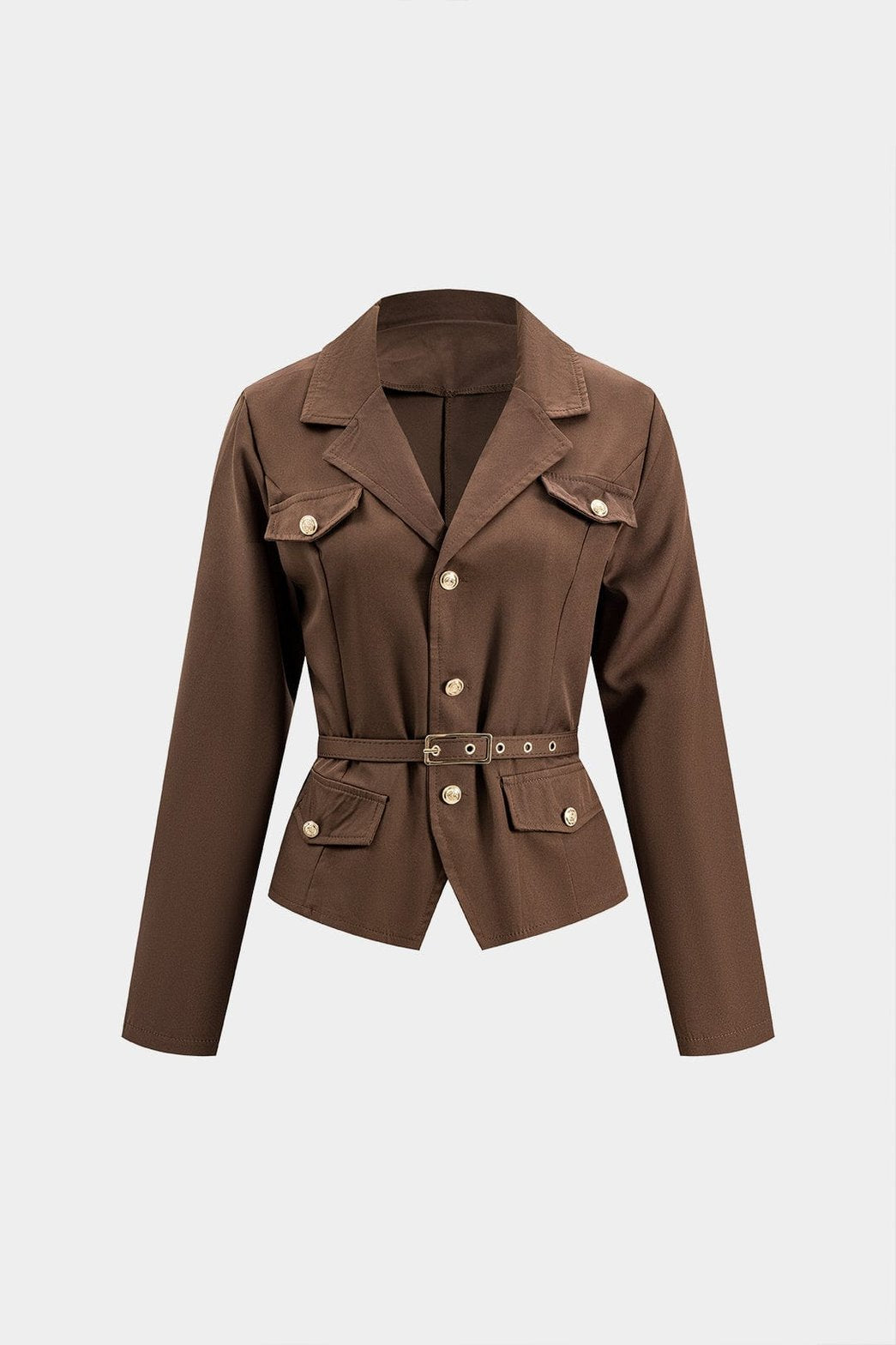 Ensemble coordonné marron élégance