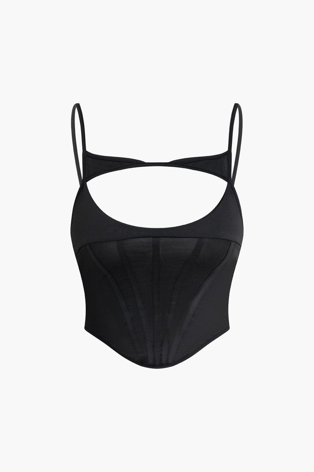 Ensemble jupe longue noire lune