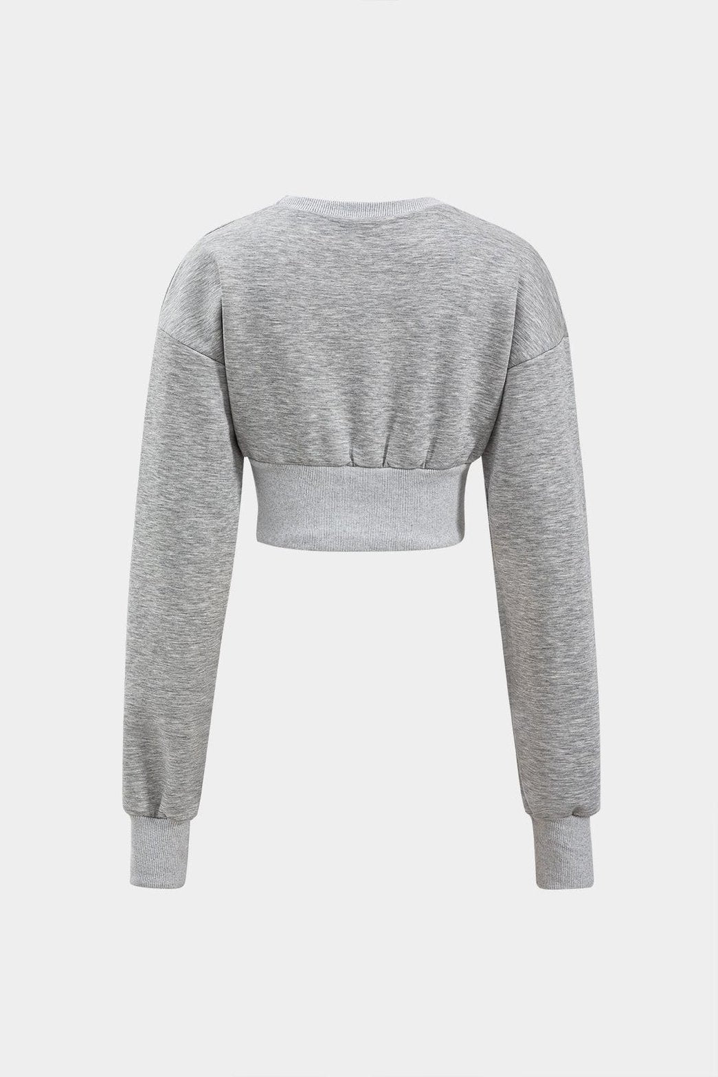 Vue latérale ensemble corset et jupe évasée élégance