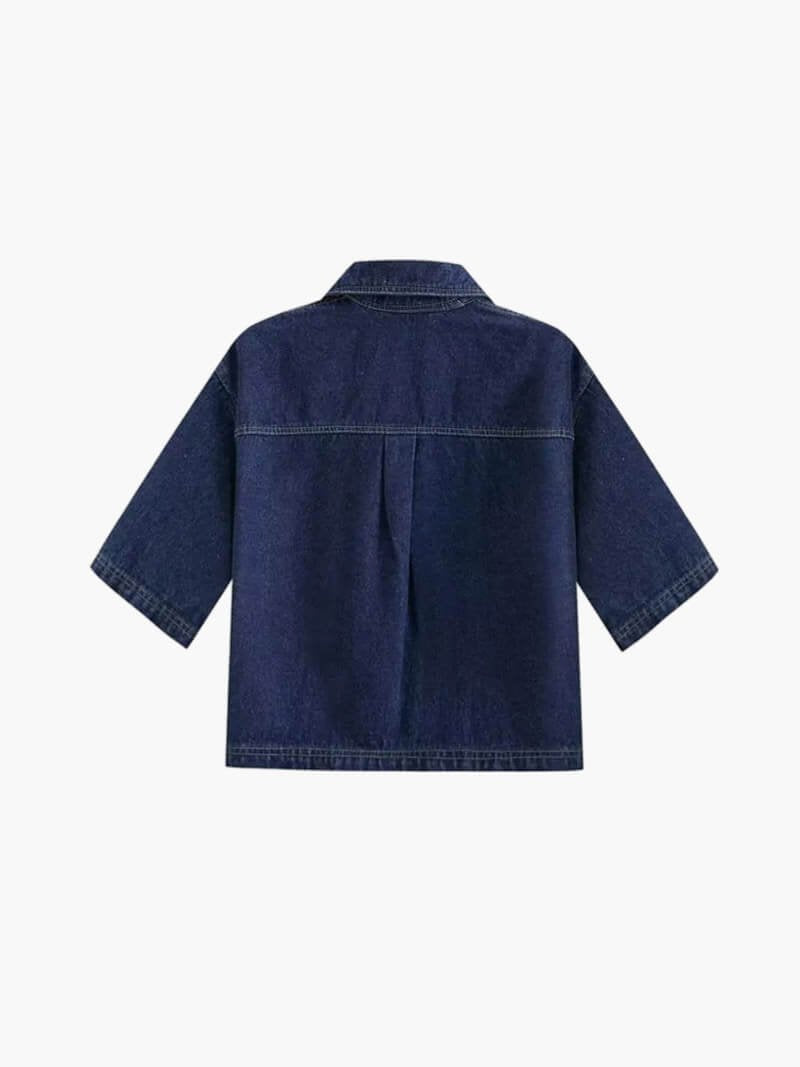 Ensemble denim vue arrière océan