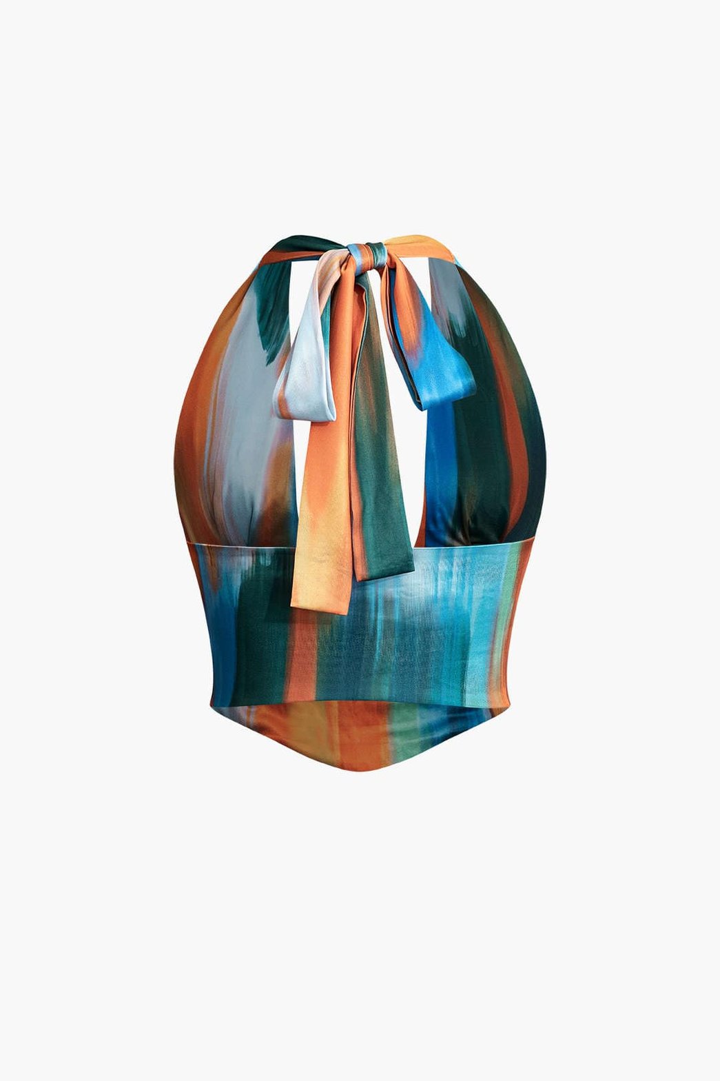 Ensemble coordonné tie-dye plage