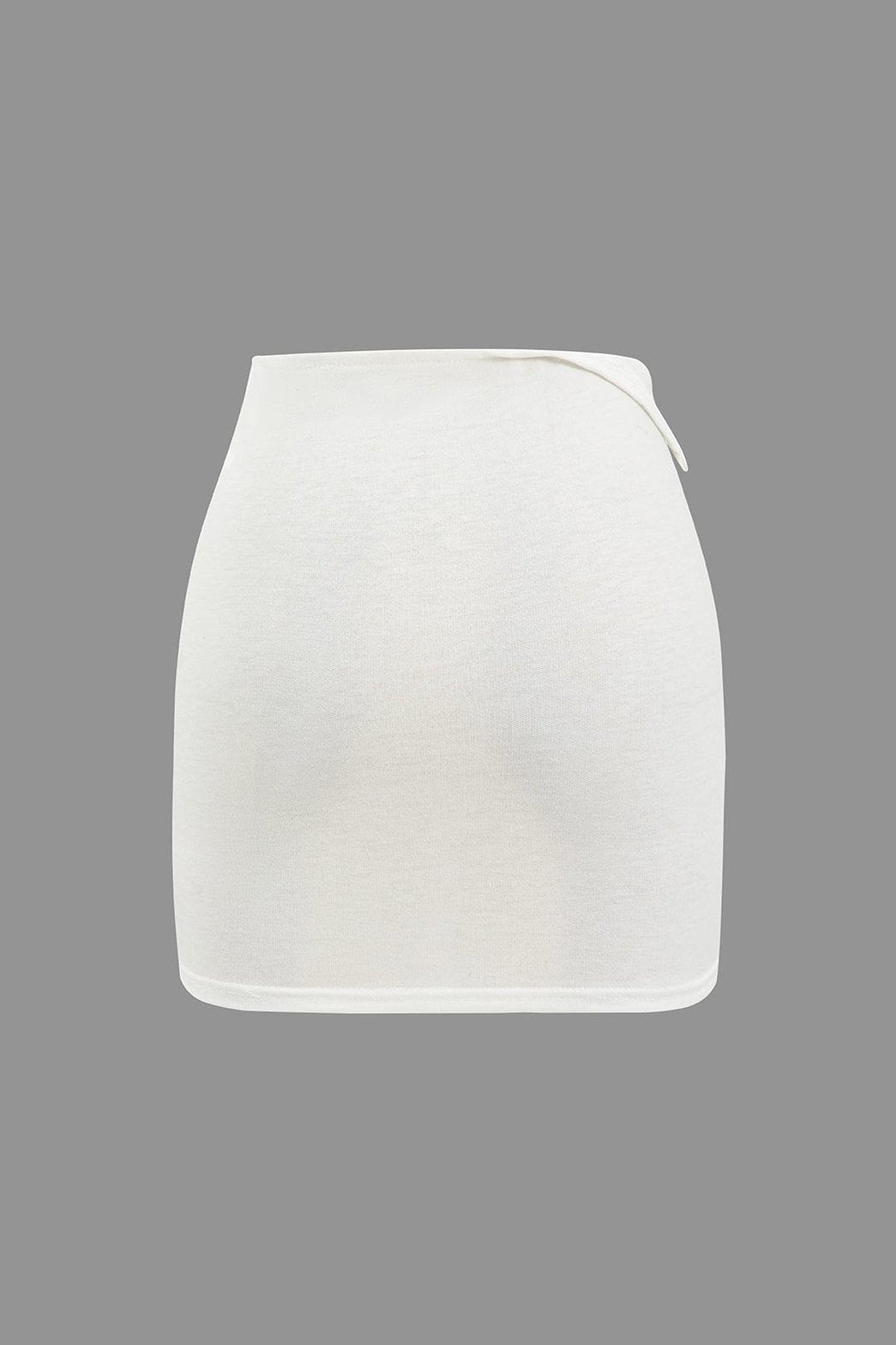 Ensemble coordonné blanc détails couture pureté