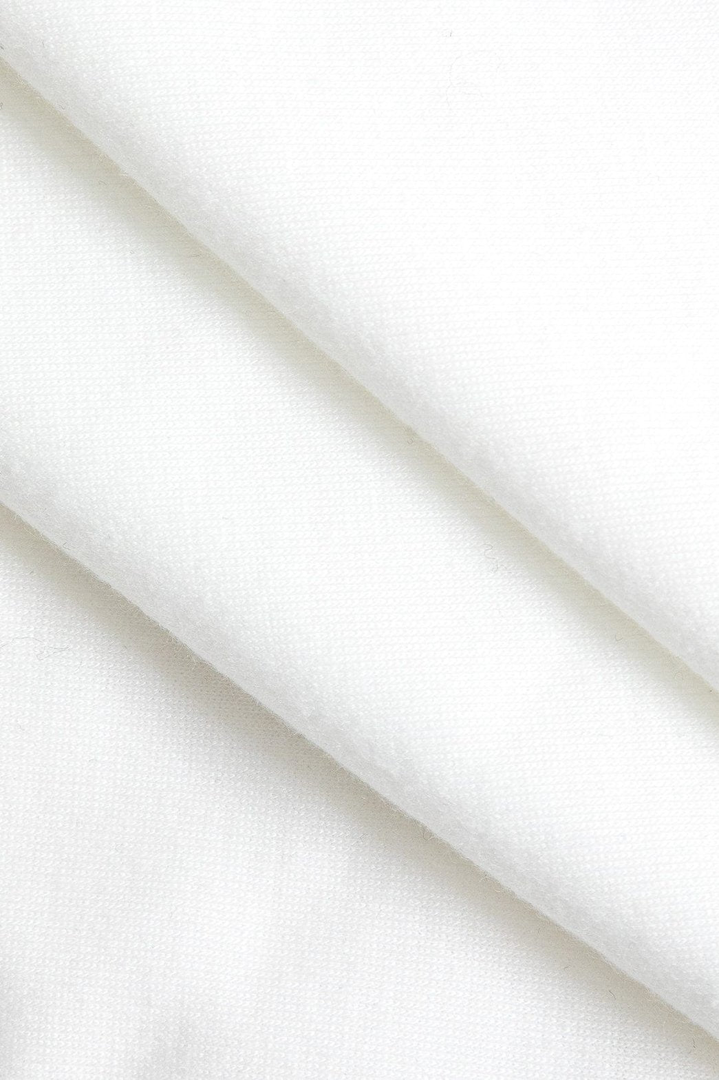 Ensemble crop top et jupe blanc vue portée sérénité