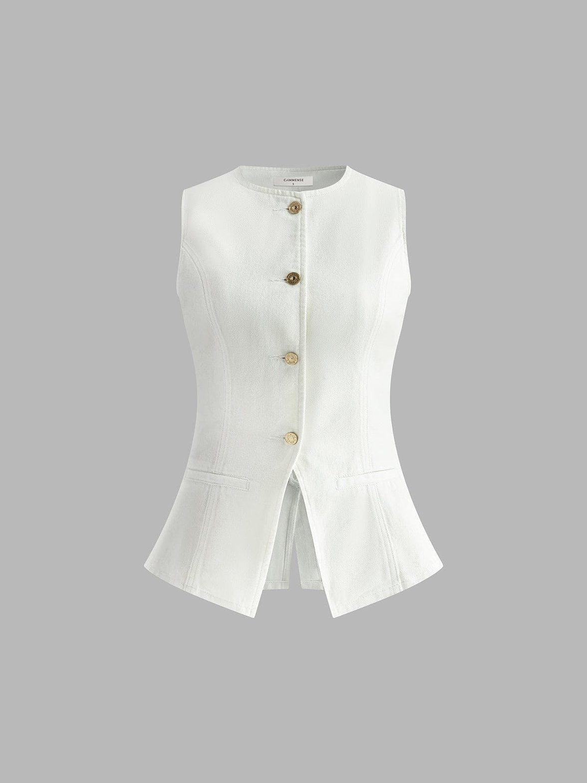 Ensemble denim chic vue trois-quarts arc