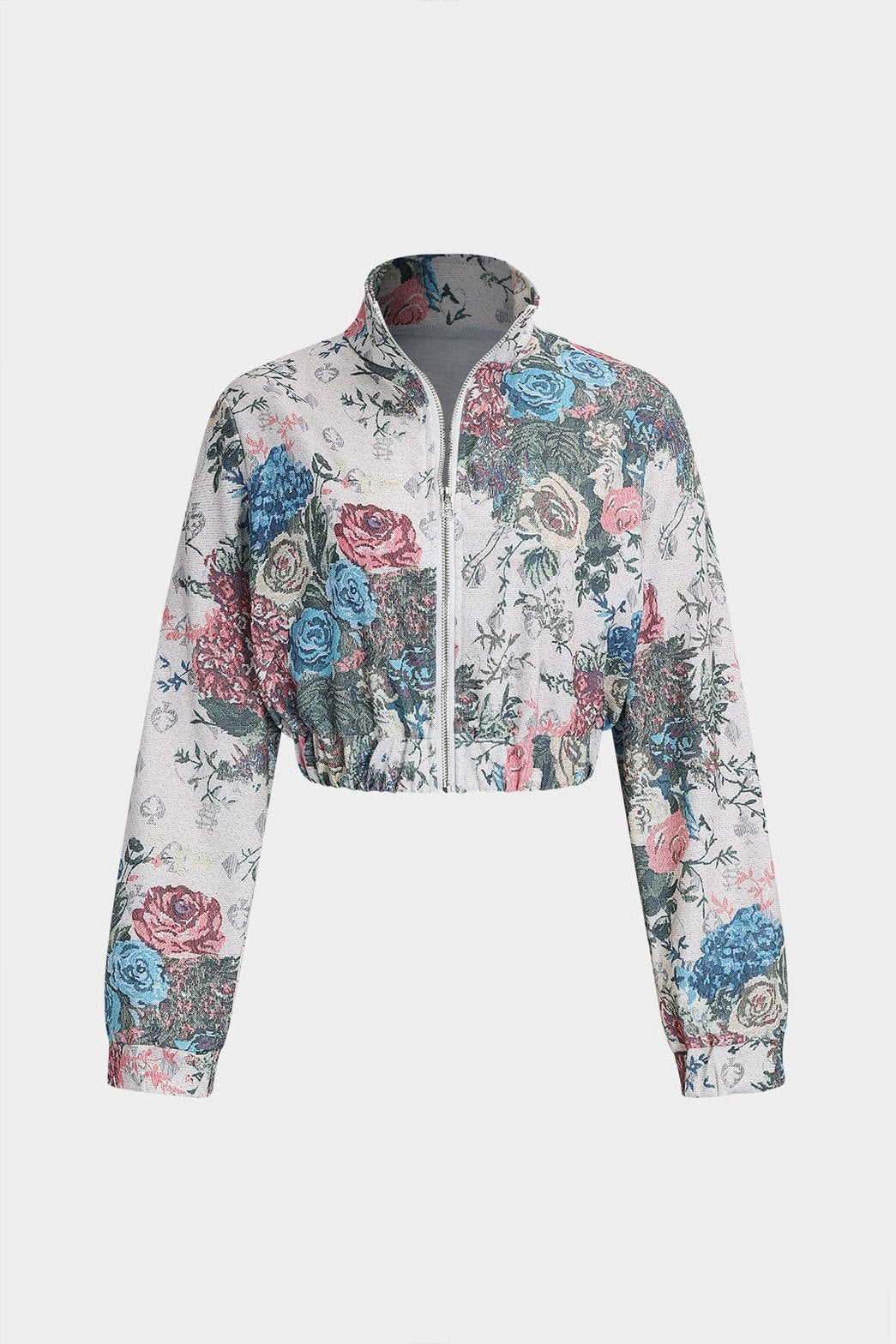 Ensemble fleuri vue de dos élégance