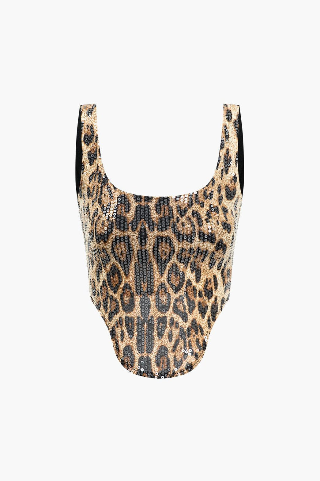 Ensemble crop top jupe léopard chic