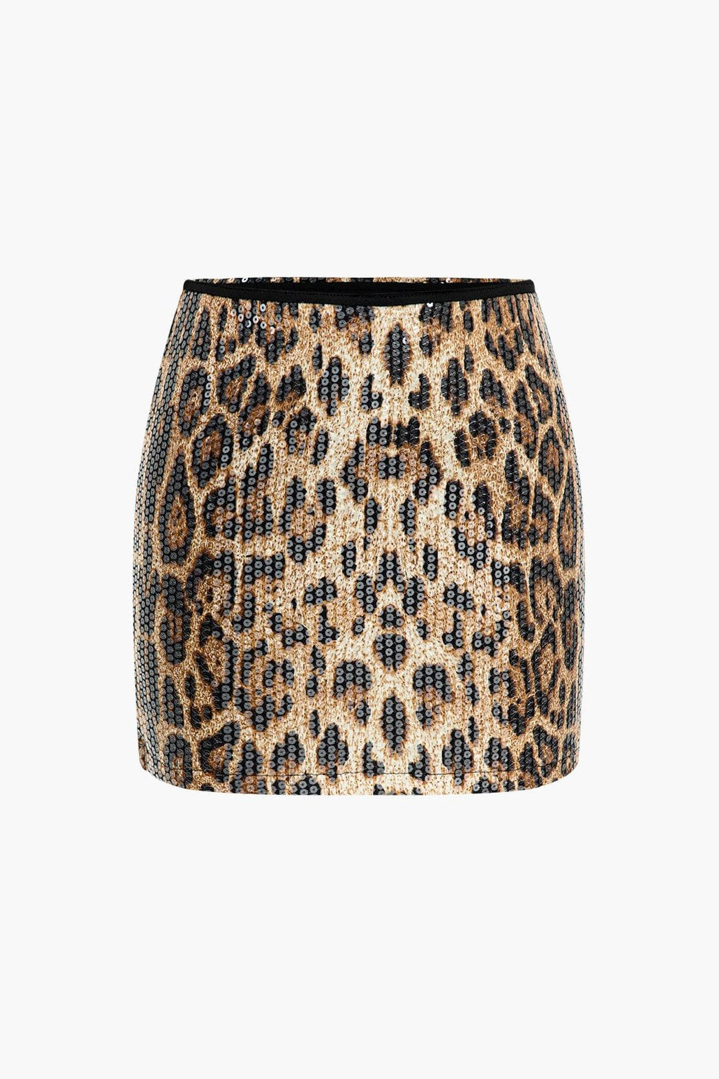 Ensemble deux pièces léopard élégant