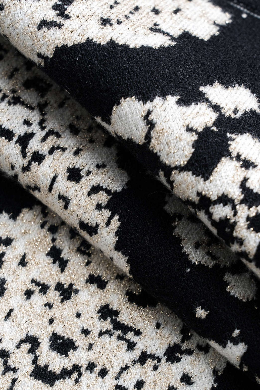 Ensemble maille bicolore sophistication