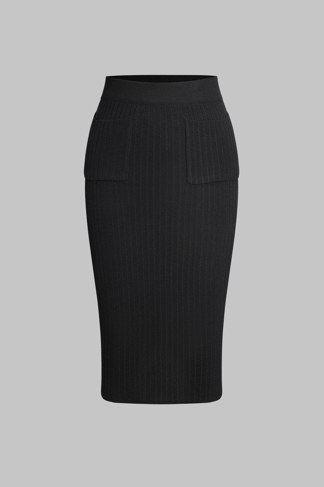 Tenue coordonnée rayée sophistication