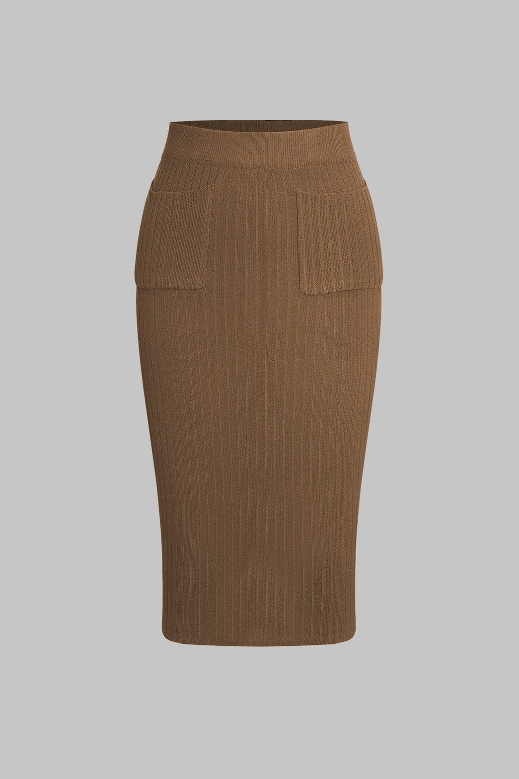 Tenue bicolore tricotée élégance