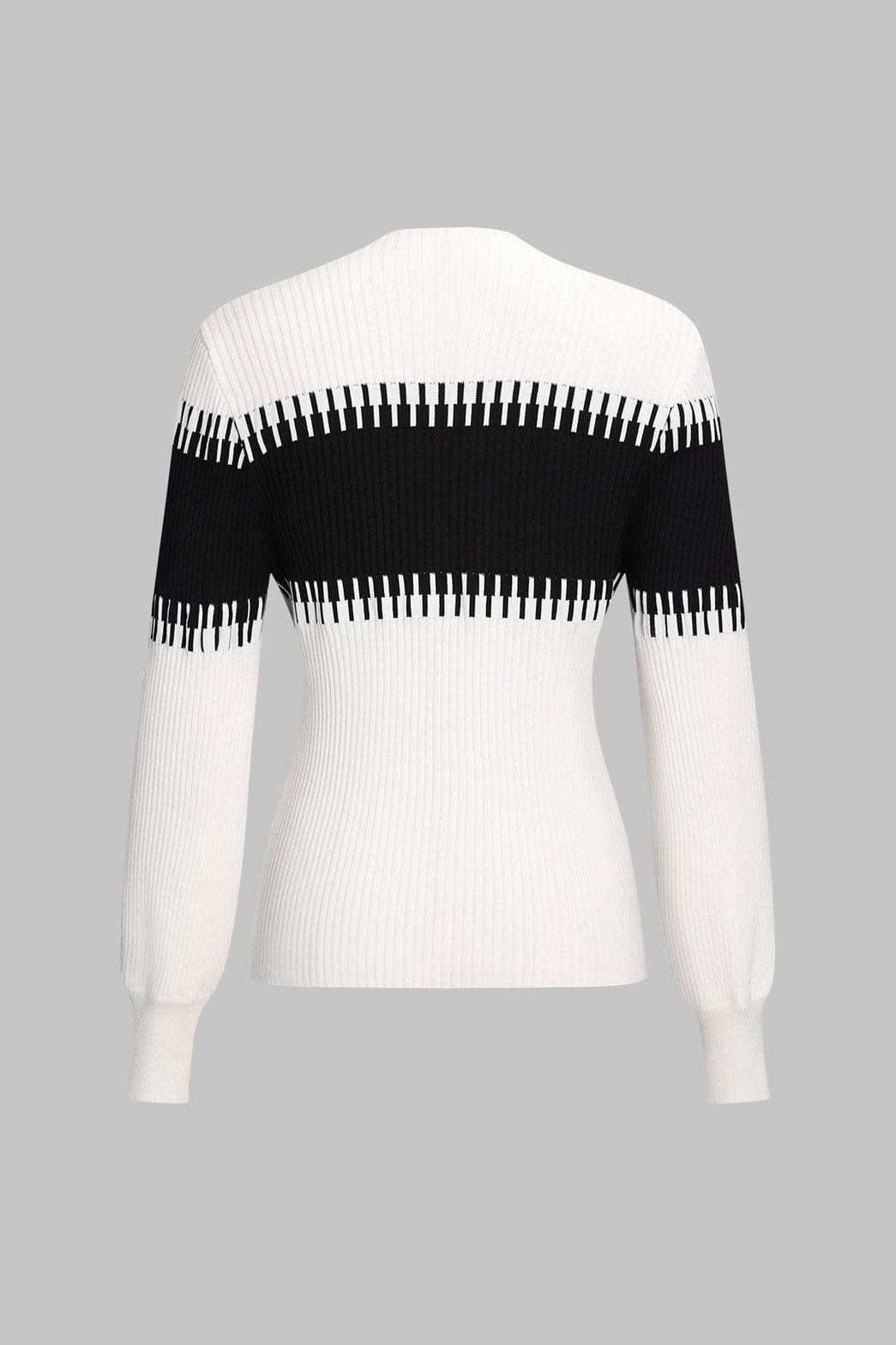 Ensemble tricot rayé harmonie