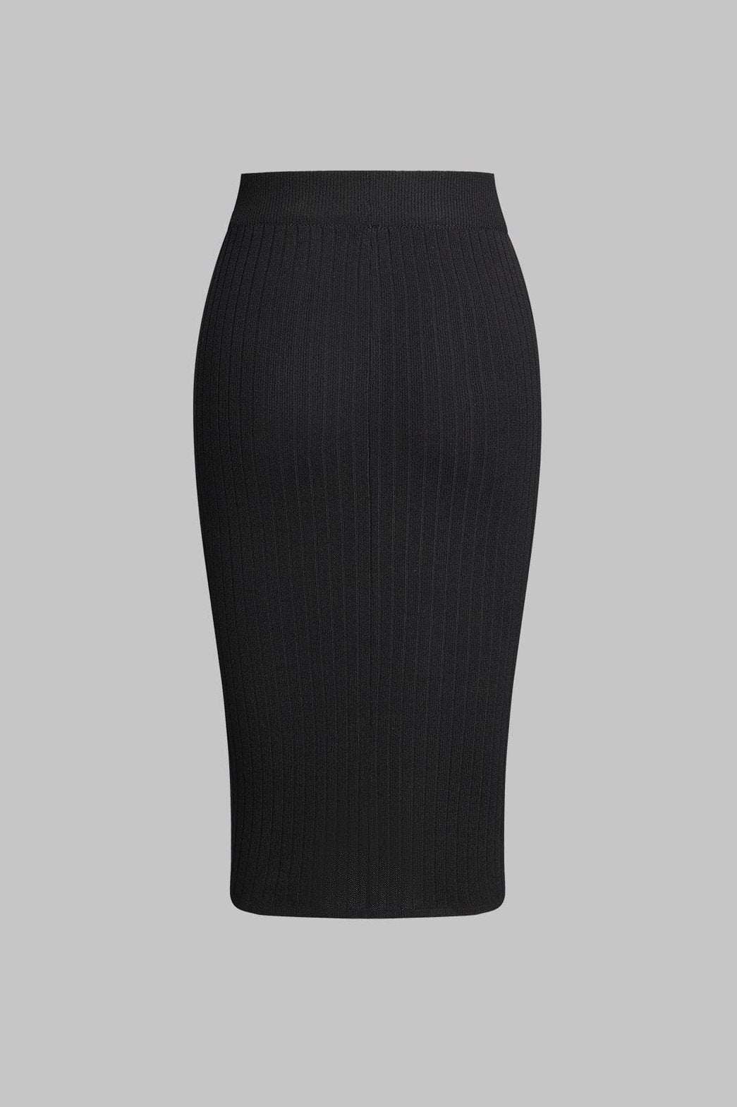 Ensemble bicolore tricot grâce