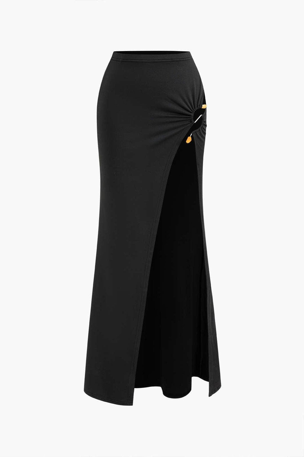 Vue latérale ensemble sophistiqué grâce