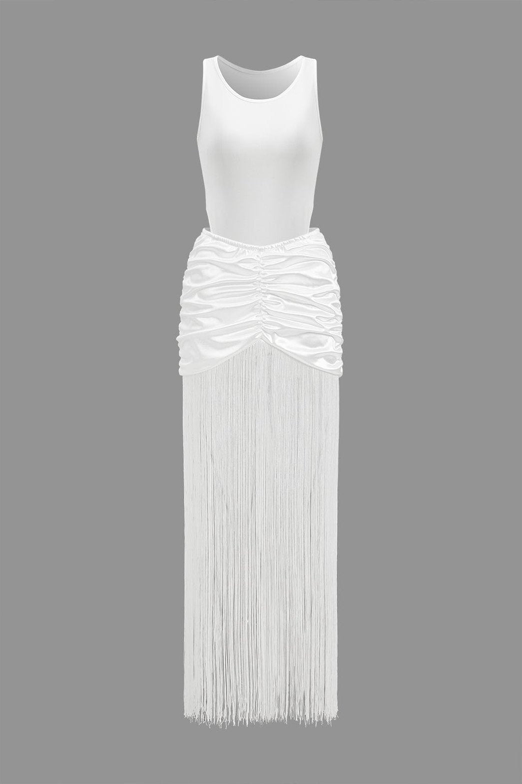 Ensemble blanc estival perle