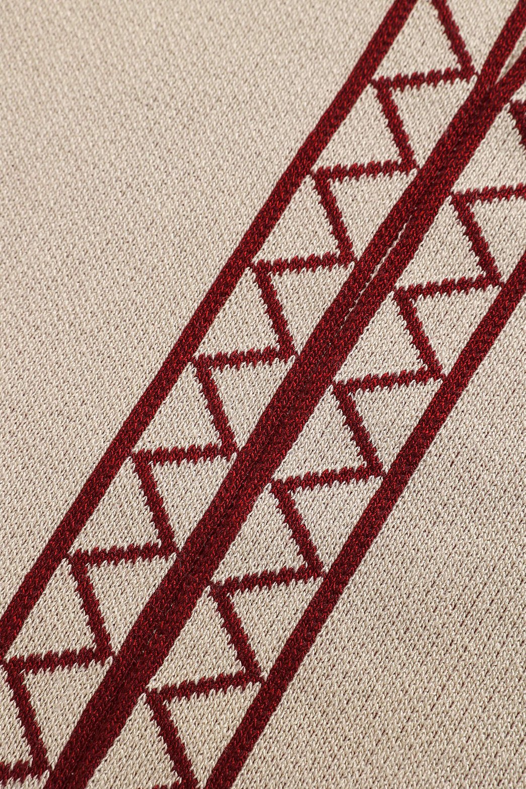 Ensemble cape et pantalon beige vue latérale joie