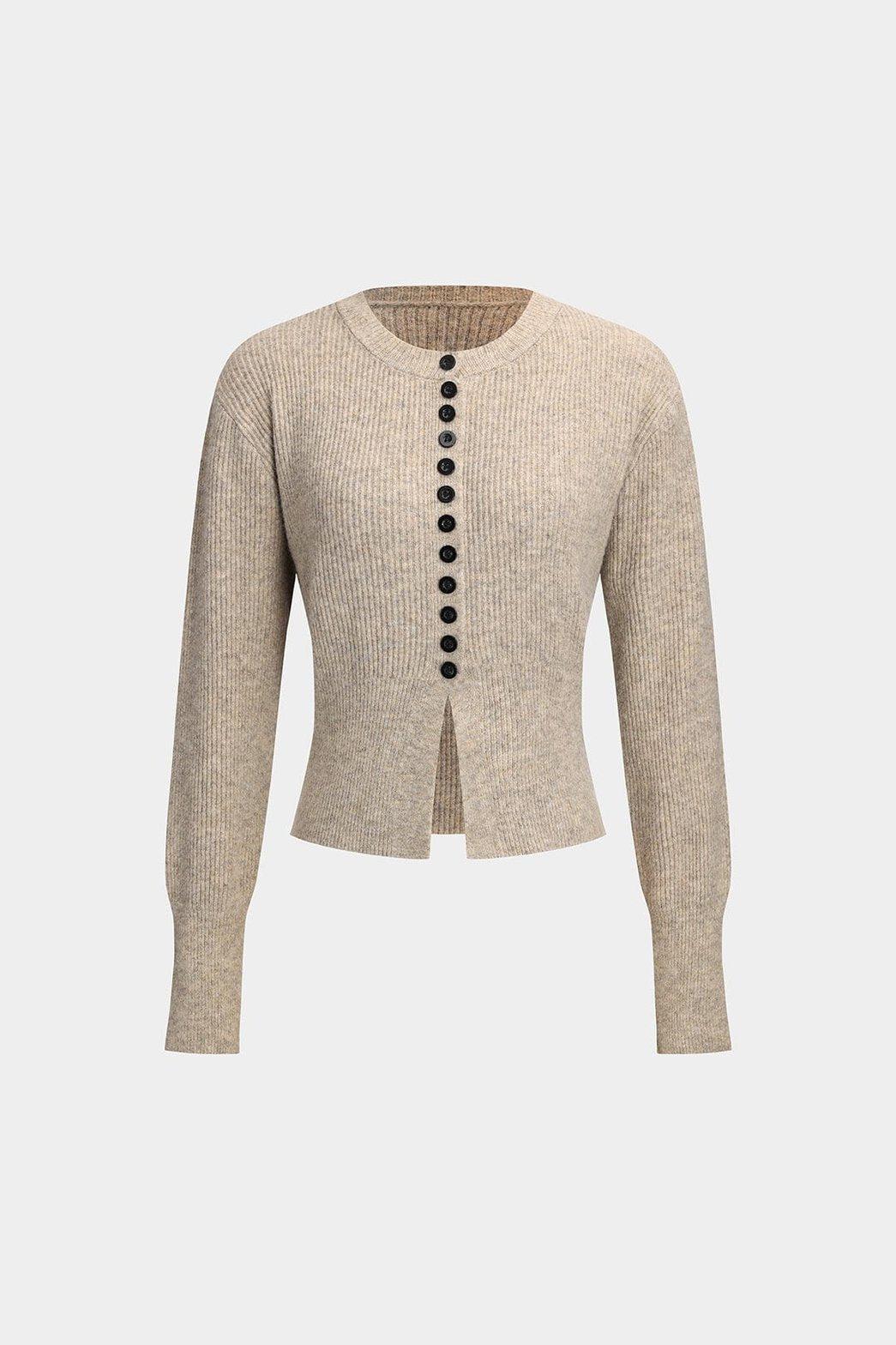 Ensemble coordonné tricot vue de dos élégant