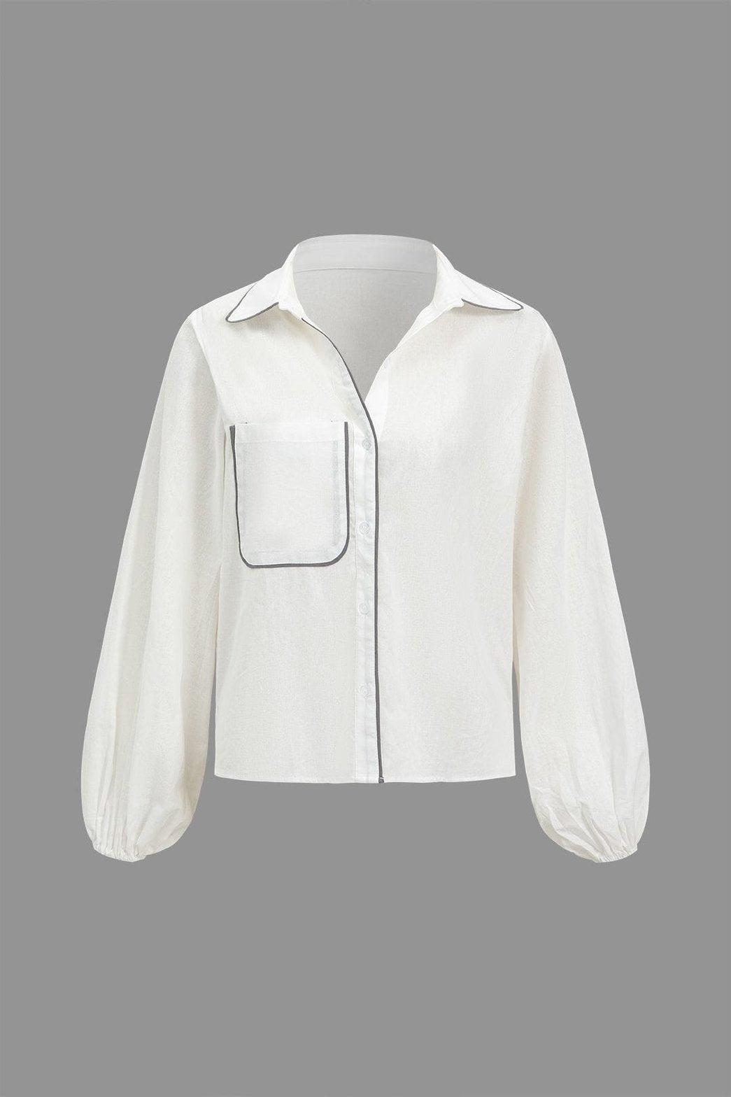 Tenue coordonnée blanche moderne légèreté