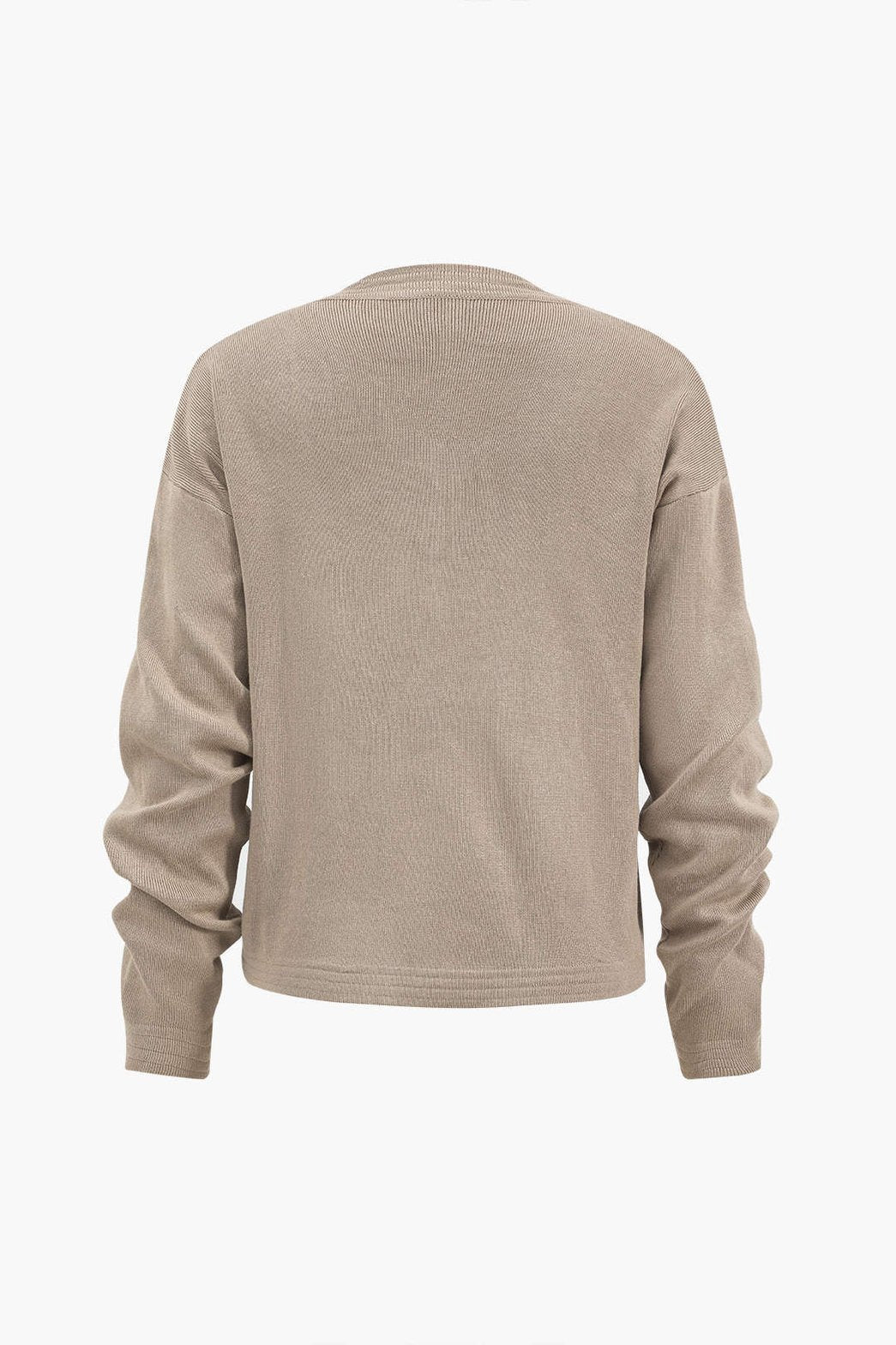 Détail boutons dorés ensemble maille sublime