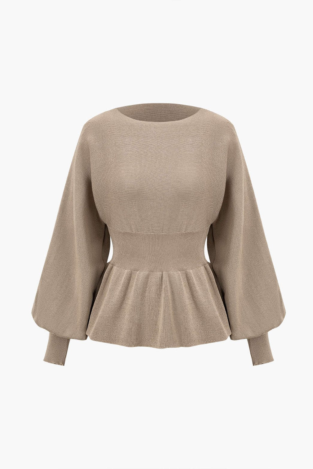 Ensemble jupe tricotée sophistiqué douceur