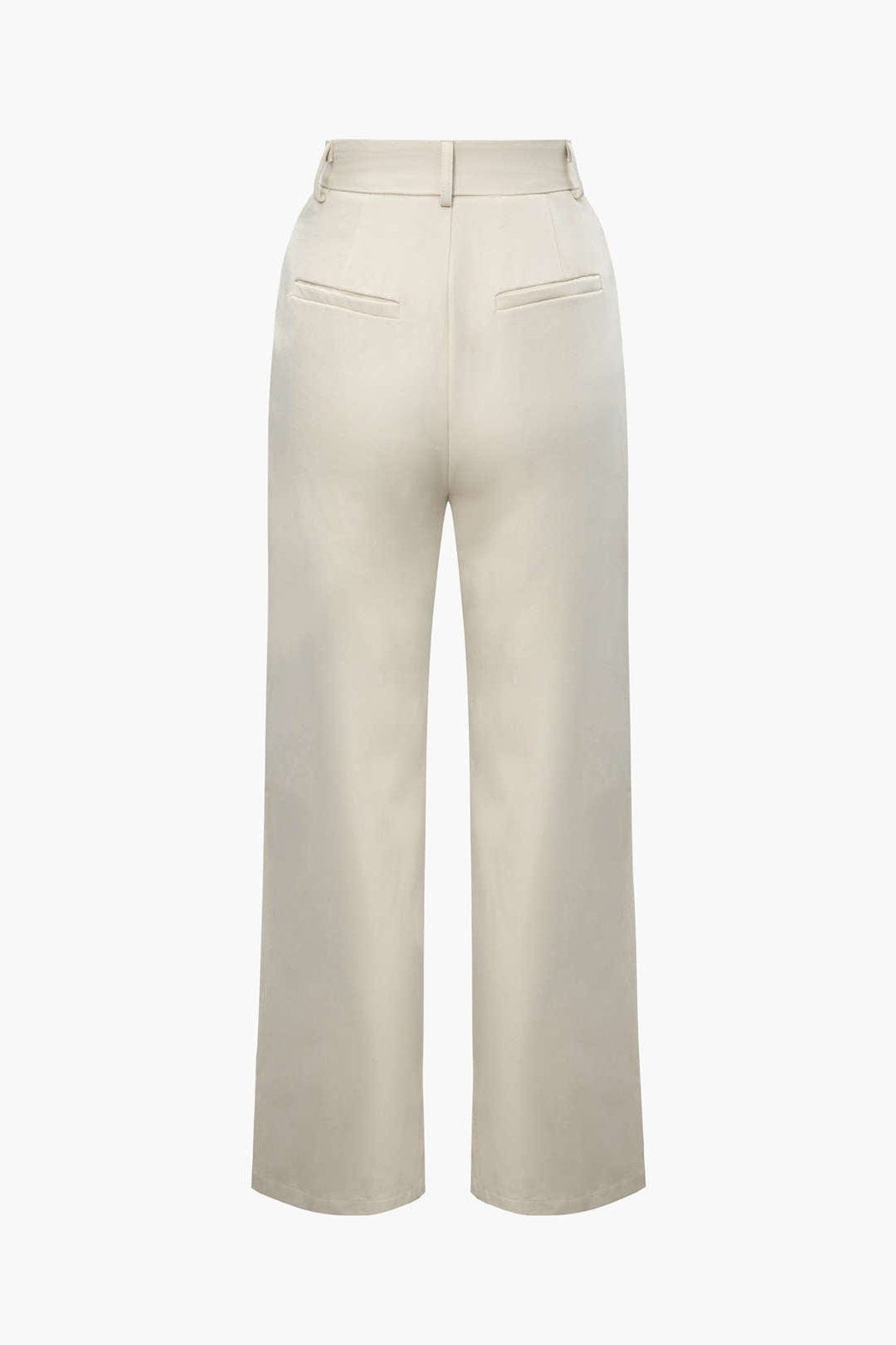 Ensemble Élégant Gilet Court et Pantalon Large