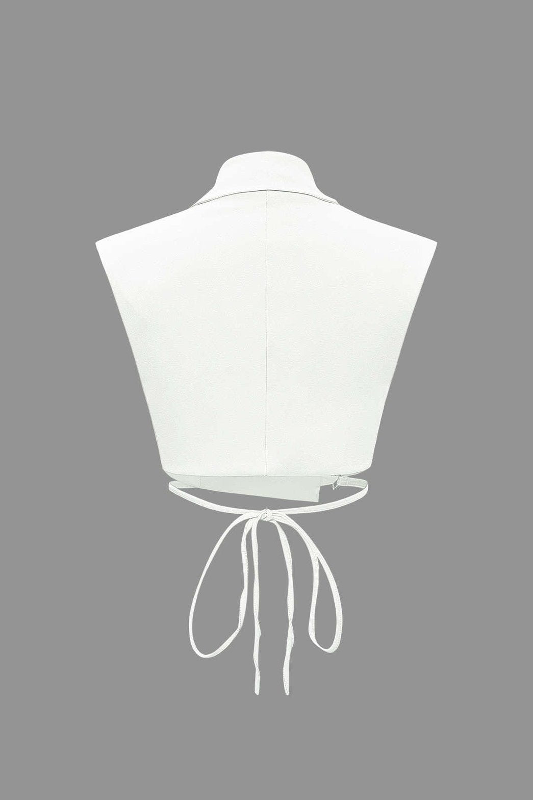 Ensemble Élégant Gilet Court et Pantalon Large