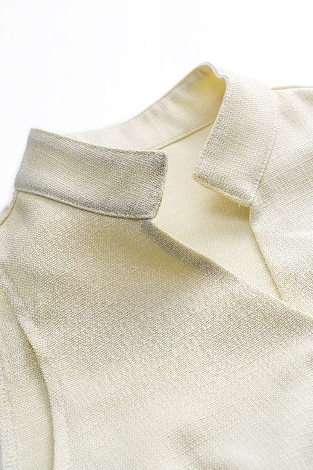 Vue rapprochée top sans manches structuré océan