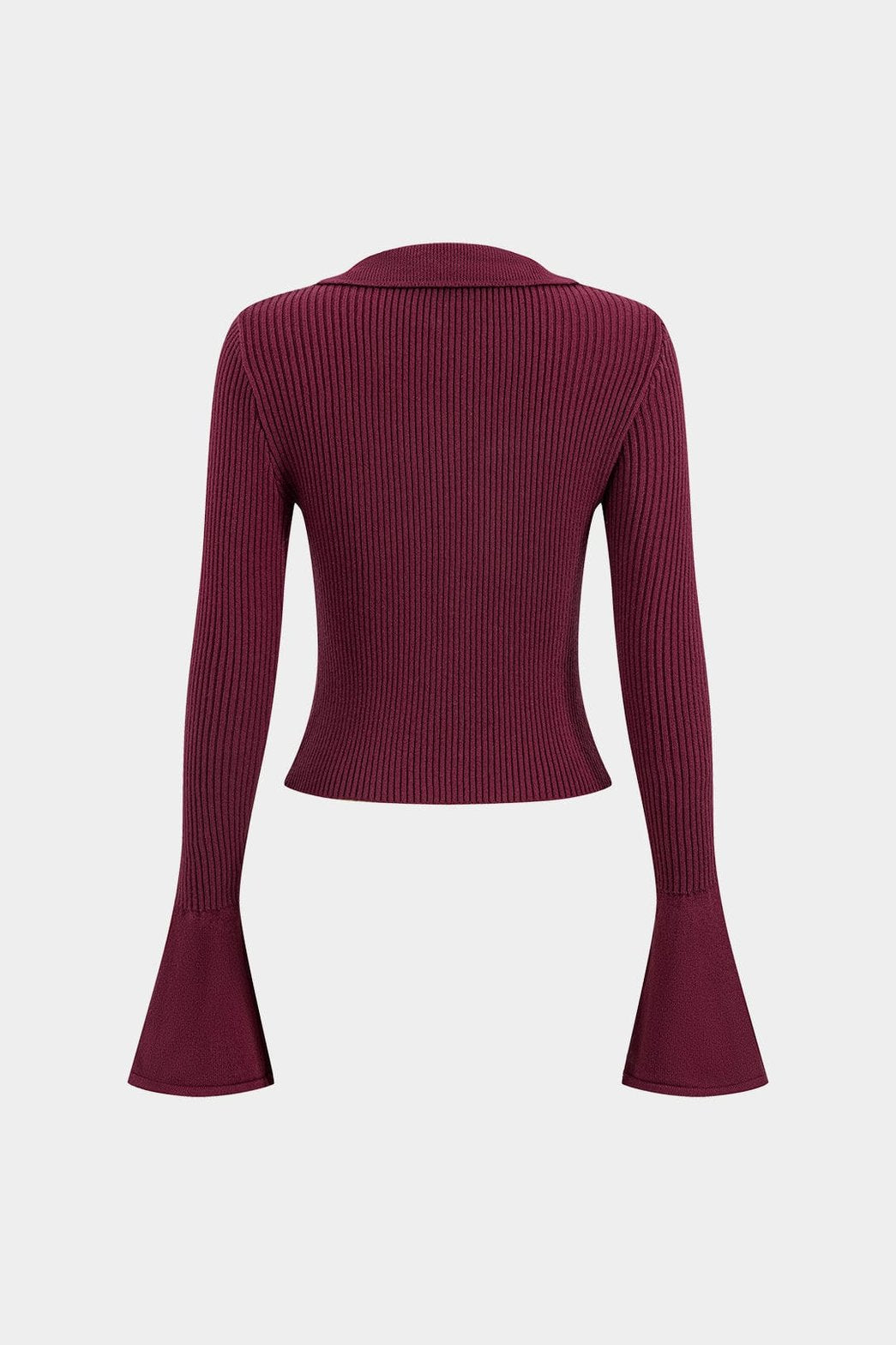 Jupe longue sirène bordeaux douceur