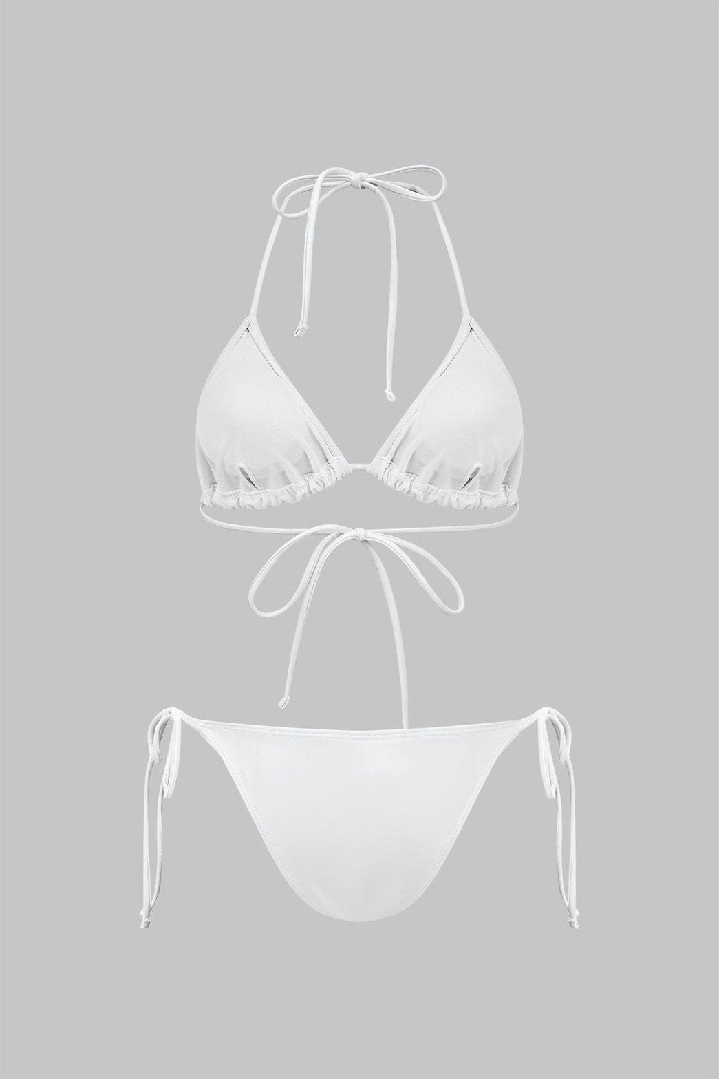 Robe longue transparente plage océan