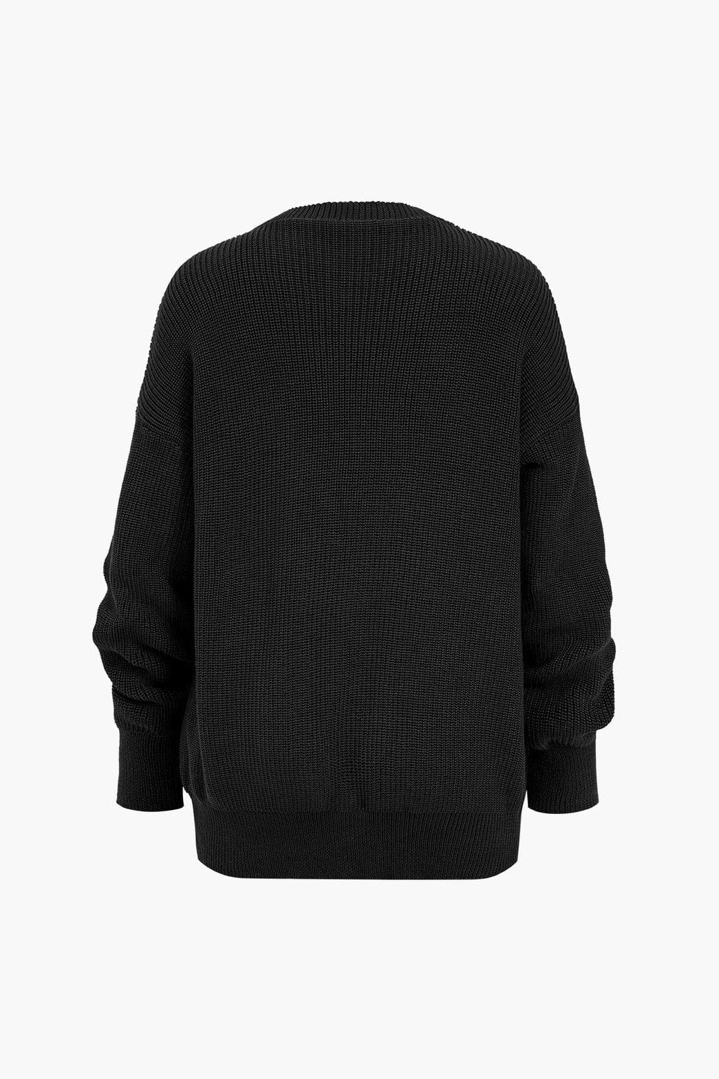 Ensemble Robe Côtelée et Cardigan en Maille