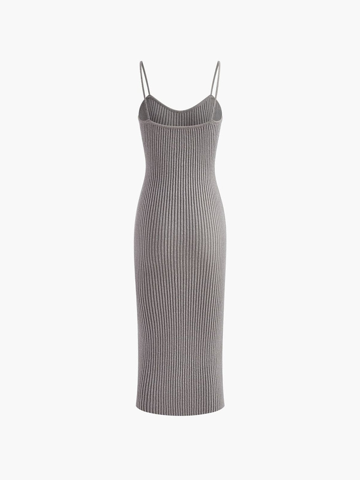 Robe midi avec gilet assorti élégance